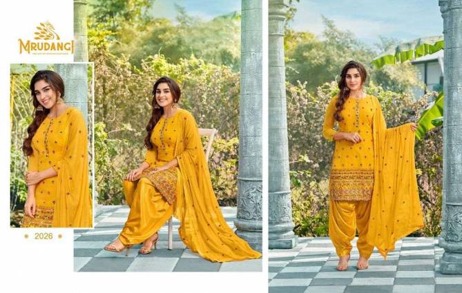 Saheli 2026 Colors Edition By Mrudang Georgette Wedding Wear Punjabi Patiyala Suits Wholesale Shop In Surat